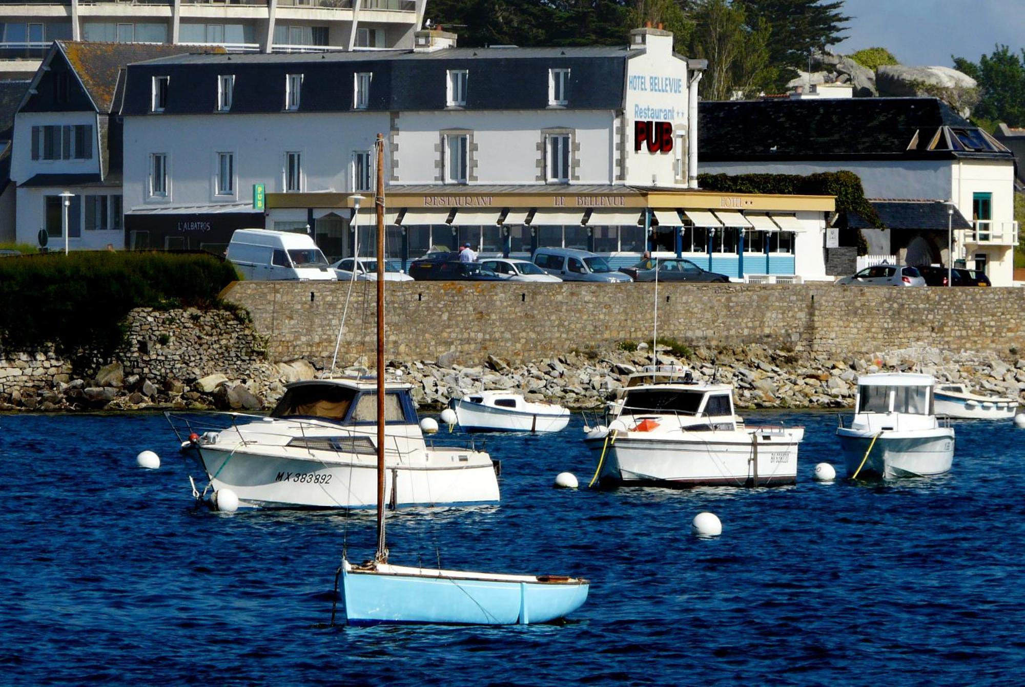 Logis Hotel Bellevue Roscoff Kültér fotó